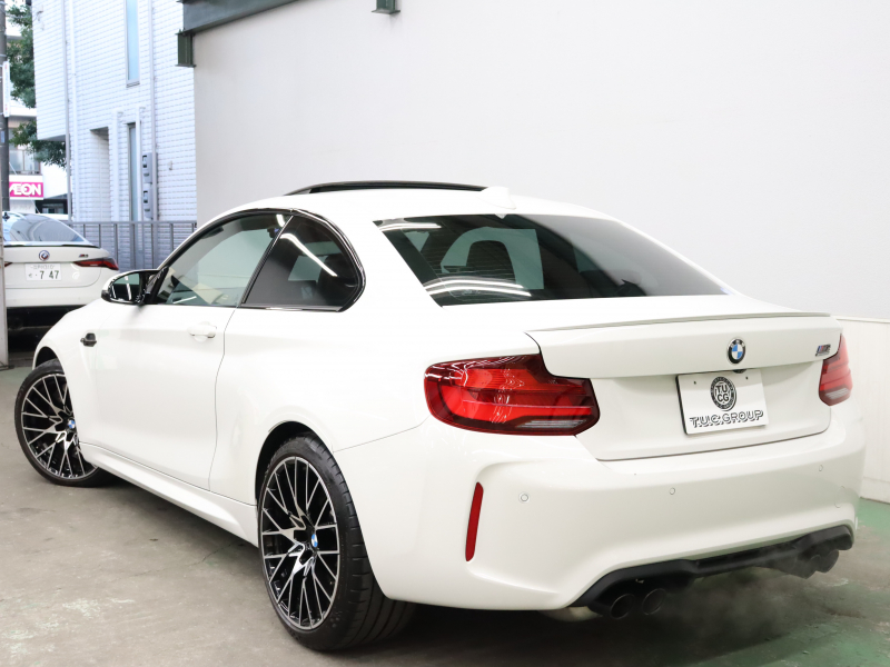 BMW Mシリーズ M2 ｺﾝﾍﾟﾃｨｼｮﾝ　1ｵﾅ 後期LCI ｺﾝﾌｫｰﾄA ｲﾝﾃﾘｼﾞｪﾝﾄS 黒革 ｻﾝﾙｰﾌ 純正Idriveﾅﾋﾞ harman/kardonｻｳﾝﾄﾞ Bｶﾒﾗ LEDﾍｯﾄﾞﾗｲﾄ ｶｰﾎﾞﾝｲﾝﾃﾘｱ Mﾌﾞﾚｰｷｷｬﾘﾊﾟｰ Mｴｱﾛ&19ｲﾝﾁAW　2年保証付