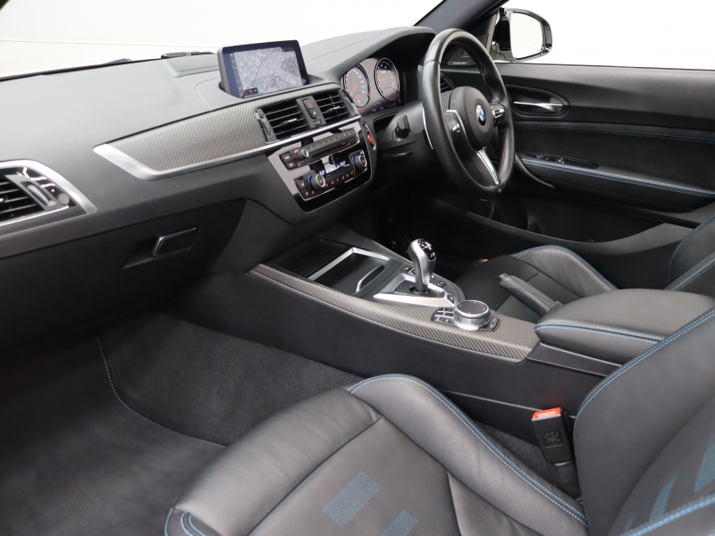 BMW Mシリーズ M2 ｺﾝﾍﾟﾃｨｼｮﾝ　1ｵﾅ 後期LCI ｺﾝﾌｫｰﾄA ｲﾝﾃﾘｼﾞｪﾝﾄS 黒革 ｻﾝﾙｰﾌ 純正Idriveﾅﾋﾞ harman/kardonｻｳﾝﾄﾞ Bｶﾒﾗ LEDﾍｯﾄﾞﾗｲﾄ ｶｰﾎﾞﾝｲﾝﾃﾘｱ Mﾌﾞﾚｰｷｷｬﾘﾊﾟｰ Mｴｱﾛ&19ｲﾝﾁAW　2年保証付