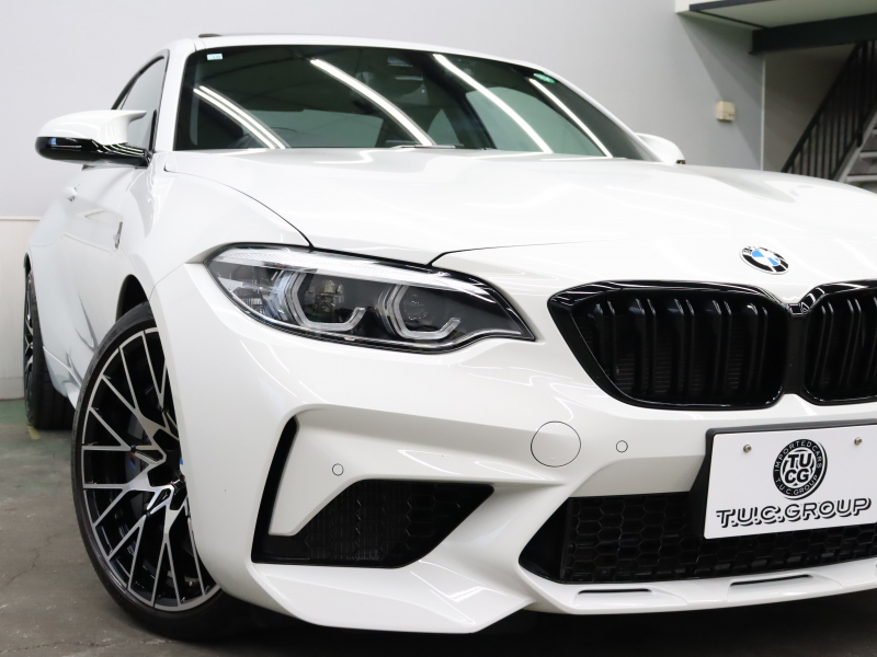 BMW Mシリーズ M2 ｺﾝﾍﾟﾃｨｼｮﾝ　1ｵﾅ 後期LCI ｺﾝﾌｫｰﾄA ｲﾝﾃﾘｼﾞｪﾝﾄS 黒革 ｻﾝﾙｰﾌ 純正Idriveﾅﾋﾞ harman/kardonｻｳﾝﾄﾞ Bｶﾒﾗ LEDﾍｯﾄﾞﾗｲﾄ ｶｰﾎﾞﾝｲﾝﾃﾘｱ Mﾌﾞﾚｰｷｷｬﾘﾊﾟｰ Mｴｱﾛ&19ｲﾝﾁAW　2年保証付