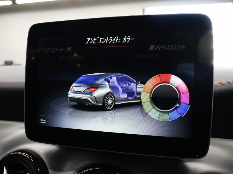 AMG CLAクラス CLA45ｼｭｰﾃｨﾝｸﾞﾌﾞﾚｰｸ 4MATIC ﾚｰﾀﾞｰSP　黒革 ｼｰﾄﾋｰﾀｰ 純正HDDﾅﾋﾞTV Bluetooth Carplay Bｶﾒﾗ LEDﾍｯﾄﾞﾗｲﾄ 自動Rｹﾞｰﾄ&ﾊﾝｽﾞﾌﾙｰA AMGｻｽﾍﾟﾝｼｮﾝ AMG強化ﾌﾞﾚｰｷ AMGｴｱﾛ&AMG18AW　2年保証