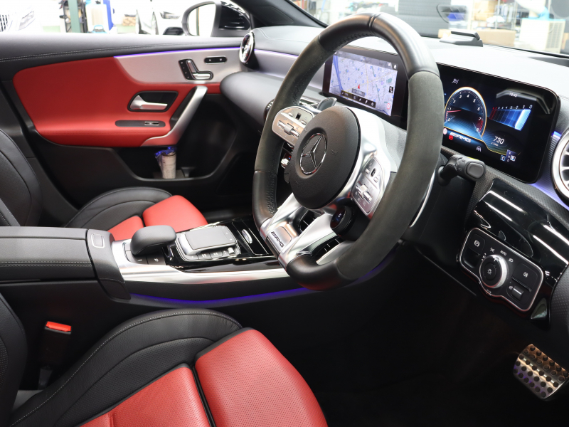 AMG Aクラス A45S 4MATIC+ AMGｱﾄﾞﾊﾞﾝｽﾄﾞ&ﾊﾟﾌｫｰﾏﾝｽPKG　黒/赤 ﾋｰﾀｰ ﾍﾞﾝﾁﾚｰﾀｰ ﾊﾟﾉﾗﾏSR ﾅﾋﾞTV HUD 360ｶﾒﾗ ｱﾄﾞﾊﾞﾝｽﾄﾞｻｳﾝﾄﾞ ｱﾀﾞﾌﾟﾃｨﾌﾞLEDﾊﾟﾌｫｰﾏﾝｽﾍｯﾄﾞﾗｲﾄ AMGﾊﾟﾌｫｰﾏﾝｽｴｸﾞｿﾞｰｽﾄ AMGﾊﾟﾌｫｰﾏﾝｽｼｰﾄ AMGｴｱﾛ＆19AW　2年保証