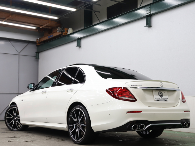 AMG Eクラス E53 4MATIC+ ｴｸｽｸﾙｰｼﾌﾞ&ﾚｰﾀﾞｰｾｰﾌﾃｨPKG　Meｺﾈ Pｽﾀ 黒革 ﾏｯｻｰｼﾞ ﾀﾞｲﾅﾐｯｸｼｰﾄ ﾋｰﾀｰ&ｸｰﾗｰ ﾊﾟﾉﾗﾏSR ﾅﾋﾞTV 360ｶﾒ ｴｱﾊﾞﾗﾝｽP ﾍｯﾄﾞｱｯﾌﾟD Brumesterｻｳﾝﾄﾞ 自動ﾄﾗﾝｸ&ﾌｯﾄﾄﾗﾝｸｵｰﾌﾟﾅｰ AMGｴｱﾛ 20ｲﾝﾁAW　2年保証