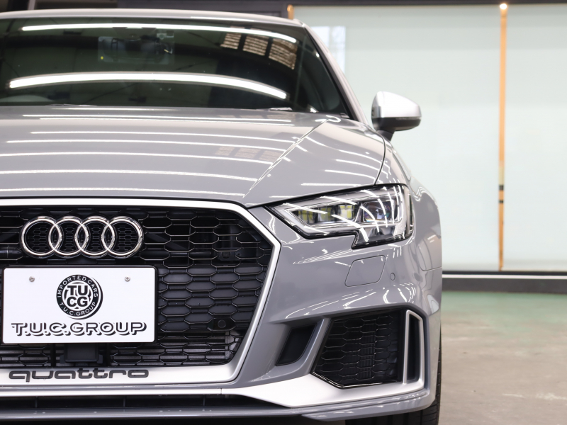 アウディ RS3 ｽﾎﾟｰﾂﾊﾞｯｸ RSﾃﾞｻﾞｲﾝPKG ｱﾙﾐﾆｳﾑｽﾀｲﾘﾝｸﾞP　ADVｷｰ Audiﾏｸﾞﾈﾃｨｯｸﾗｲﾄﾞ 黒革ｼｰﾄ MMIﾅﾋﾞTV Bang&Olufsen Bluetooth Bｶﾒﾗ ﾏﾄﾘｸｽLEDﾗｲﾄ ﾊﾞｰﾁｬﾙｺｸﾋﾟｯﾄ 19AW　2年保証付