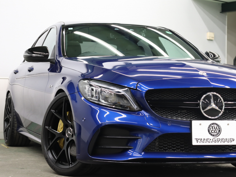 AMG Cクラス C43 4MATIC ｴｸｽｸﾙｰｼﾌﾞ&ﾚｰﾀﾞｰSP　後期 黒革 純正ﾅﾋﾞTV ﾌﾞﾙﾒｽﾀｰS HUD Bｶﾒﾗ 自動ﾄﾗﾝｸ&ﾌｯﾄﾄﾗﾝｸｵｰﾌﾟﾅｰ LEDﾍｯﾄﾞﾗｲﾄ AMGｴｱﾛ&19AW AMGｴｸﾞｿﾞｰｽﾄ　2年保証