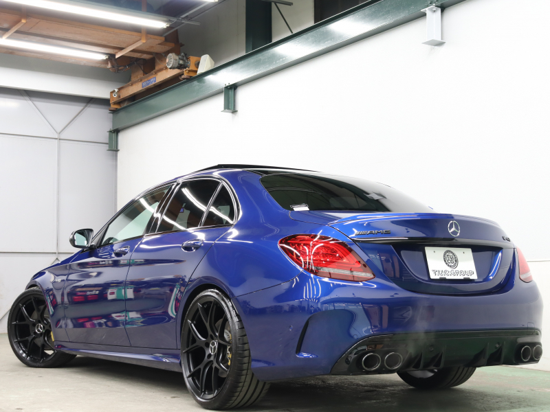AMG Cクラス C43 4MATIC ｴｸｽｸﾙｰｼﾌﾞ&ﾚｰﾀﾞｰSP　後期 黒革 純正ﾅﾋﾞTV ﾌﾞﾙﾒｽﾀｰS HUD Bｶﾒﾗ 自動ﾄﾗﾝｸ&ﾌｯﾄﾄﾗﾝｸｵｰﾌﾟﾅｰ LEDﾍｯﾄﾞﾗｲﾄ AMGｴｱﾛ&19AW AMGｴｸﾞｿﾞｰｽﾄ　2年保証