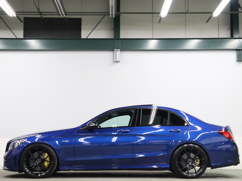 AMG Cクラス C43 4MATIC ｴｸｽｸﾙｰｼﾌﾞ&ﾚｰﾀﾞｰSP　後期 黒革 純正ﾅﾋﾞTV ﾌﾞﾙﾒｽﾀｰS HUD Bｶﾒﾗ 自動ﾄﾗﾝｸ&ﾌｯﾄﾄﾗﾝｸｵｰﾌﾟﾅｰ LEDﾍｯﾄﾞﾗｲﾄ AMGｴｱﾛ&19AW AMGｴｸﾞｿﾞｰｽﾄ　2年保証