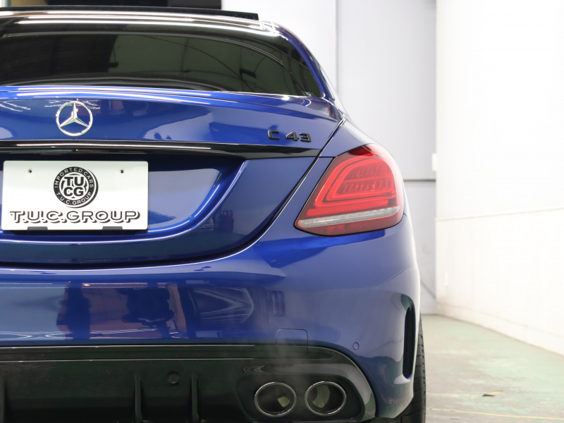 AMG Cクラス C43 4MATIC ｴｸｽｸﾙｰｼﾌﾞ&ﾚｰﾀﾞｰSP　後期 黒革 純正ﾅﾋﾞTV ﾌﾞﾙﾒｽﾀｰS HUD Bｶﾒﾗ 自動ﾄﾗﾝｸ&ﾌｯﾄﾄﾗﾝｸｵｰﾌﾟﾅｰ LEDﾍｯﾄﾞﾗｲﾄ AMGｴｱﾛ&19AW AMGｴｸﾞｿﾞｰｽﾄ　2年保証