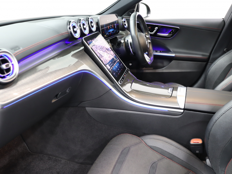 AMG Cクラス C43 4MATIC ｽﾃｰｼｮﾝﾜｺﾞﾝ ﾚｰﾀﾞｰSP BSG搭載　1ｵｰﾅｰ 黒革 ﾊﾟﾉﾗﾏSR 純正HDDﾅﾋﾞ ﾌﾞﾙﾒｽﾀｰS HUD Carplay 360ｶﾒﾗ 自動Rｹﾞｰﾄ AMGｻｽﾍﾟﾝｼｮﾝ AMGﾘｱﾙﾊﾟﾌｫｰﾏﾝｽｻｳﾝﾄﾞ AMGﾅｲﾄPKG AMGｴｱﾛ&19ｲﾝﾁAW　2年保証付