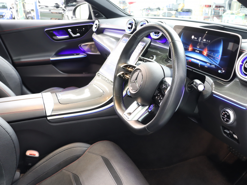 AMG Cクラス C43 4MATIC ｽﾃｰｼｮﾝﾜｺﾞﾝ ﾚｰﾀﾞｰSP BSG搭載　1ｵｰﾅｰ 黒革 ﾊﾟﾉﾗﾏSR 純正HDDﾅﾋﾞ ﾌﾞﾙﾒｽﾀｰS HUD Carplay 360ｶﾒﾗ 自動Rｹﾞｰﾄ AMGｻｽﾍﾟﾝｼｮﾝ AMGﾘｱﾙﾊﾟﾌｫｰﾏﾝｽｻｳﾝﾄﾞ AMGﾅｲﾄPKG AMGｴｱﾛ&19ｲﾝﾁAW　2年保証付