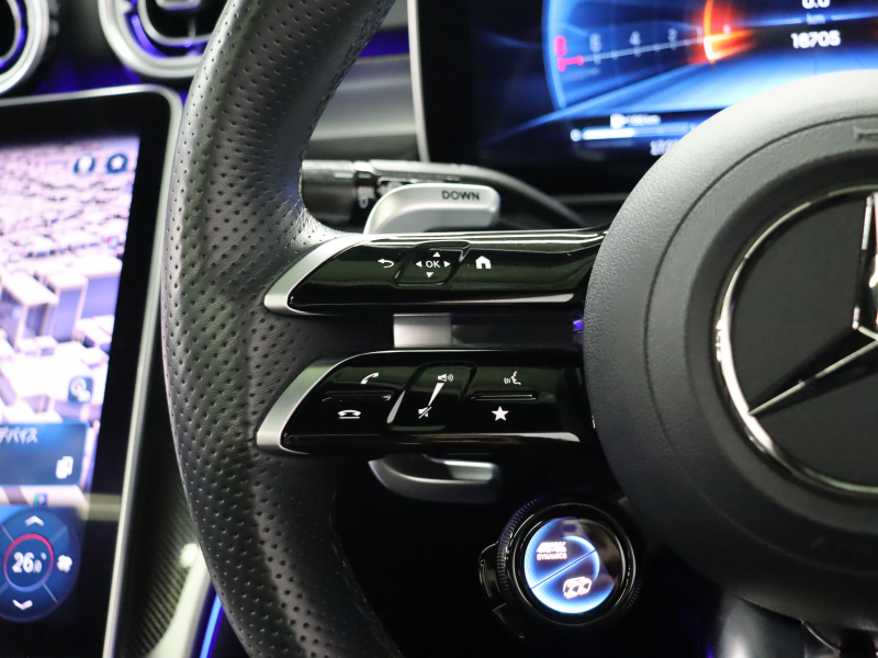 AMG Cクラス C43 4MATIC ｽﾃｰｼｮﾝﾜｺﾞﾝ ﾚｰﾀﾞｰSP BSG搭載　1ｵｰﾅｰ 黒革 ﾊﾟﾉﾗﾏSR 純正HDDﾅﾋﾞ ﾌﾞﾙﾒｽﾀｰS HUD Carplay 360ｶﾒﾗ 自動Rｹﾞｰﾄ AMGｻｽﾍﾟﾝｼｮﾝ AMGﾘｱﾙﾊﾟﾌｫｰﾏﾝｽｻｳﾝﾄﾞ AMGﾅｲﾄPKG AMGｴｱﾛ&19ｲﾝﾁAW　2年保証付