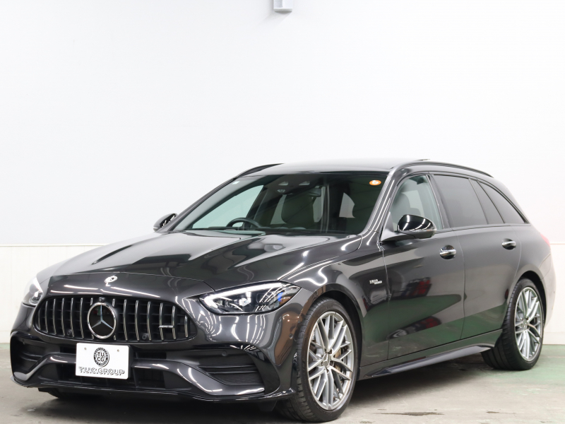 AMG Cクラス C43 4MATIC ｽﾃｰｼｮﾝﾜｺﾞﾝ ﾚｰﾀﾞｰSP BSG搭載　1ｵｰﾅｰ 黒革 ﾊﾟﾉﾗﾏSR 純正HDDﾅﾋﾞ ﾌﾞﾙﾒｽﾀｰS HUD Carplay 360ｶﾒﾗ 自動Rｹﾞｰﾄ AMGｻｽﾍﾟﾝｼｮﾝ AMGﾘｱﾙﾊﾟﾌｫｰﾏﾝｽｻｳﾝﾄﾞ AMGﾅｲﾄPKG AMGｴｱﾛ&19ｲﾝﾁAW　2年保証付