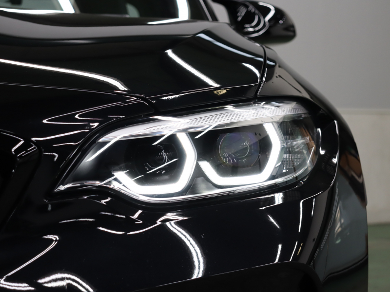 BMW Mシリーズ M2 ｺﾝﾍﾟﾃｨｼｮﾝ　後期LCI ｺﾝﾌｫｰﾄA ｲﾝﾃﾘｼﾞｪﾝﾄS 黒革 純正Idriveﾅﾋﾞ harman/kardon Bｶﾒﾗ ｸﾙｺﾝ LEDﾍｯﾄﾞﾗｲﾄ ｶｰﾎﾞﾝｲﾝﾃﾘｱ Mﾌﾞﾚｰｷｷｬﾘﾊﾟｰ Mｴｱﾛ&19ｲﾝﾁAW　2年保証付