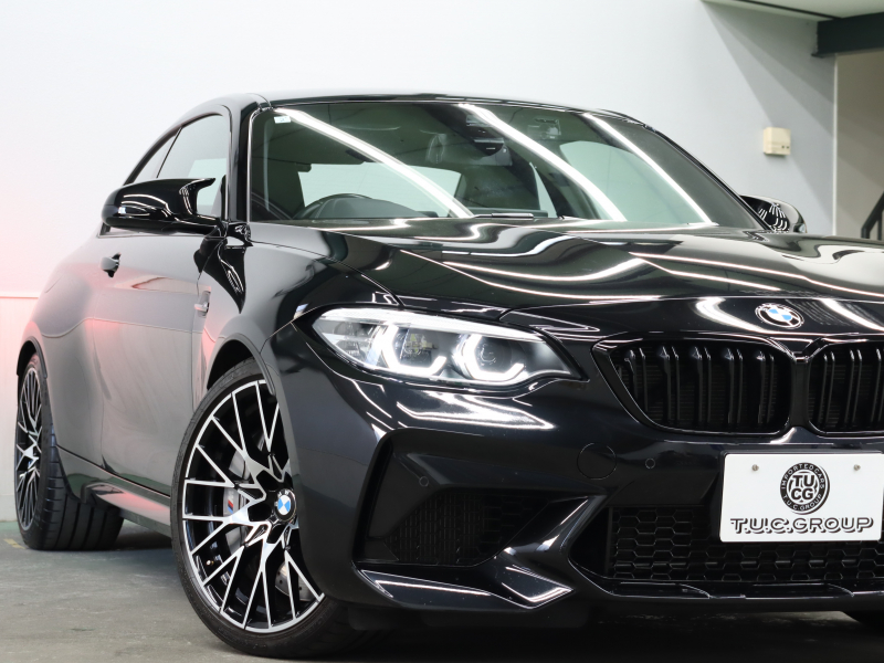 BMW Mシリーズ M2 ｺﾝﾍﾟﾃｨｼｮﾝ　後期LCI ｺﾝﾌｫｰﾄA ｲﾝﾃﾘｼﾞｪﾝﾄS 黒革 純正Idriveﾅﾋﾞ harman/kardon Bｶﾒﾗ ｸﾙｺﾝ LEDﾍｯﾄﾞﾗｲﾄ ｶｰﾎﾞﾝｲﾝﾃﾘｱ Mﾌﾞﾚｰｷｷｬﾘﾊﾟｰ Mｴｱﾛ&19ｲﾝﾁAW　2年保証付