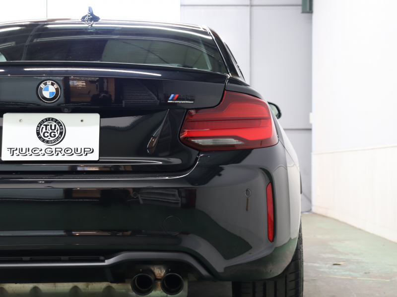 BMW Mシリーズ M2 ｺﾝﾍﾟﾃｨｼｮﾝ　後期LCI ｺﾝﾌｫｰﾄA ｲﾝﾃﾘｼﾞｪﾝﾄS 黒革 純正Idriveﾅﾋﾞ harman/kardon Bｶﾒﾗ ｸﾙｺﾝ LEDﾍｯﾄﾞﾗｲﾄ ｶｰﾎﾞﾝｲﾝﾃﾘｱ Mﾌﾞﾚｰｷｷｬﾘﾊﾟｰ Mｴｱﾛ&19ｲﾝﾁAW　2年保証付