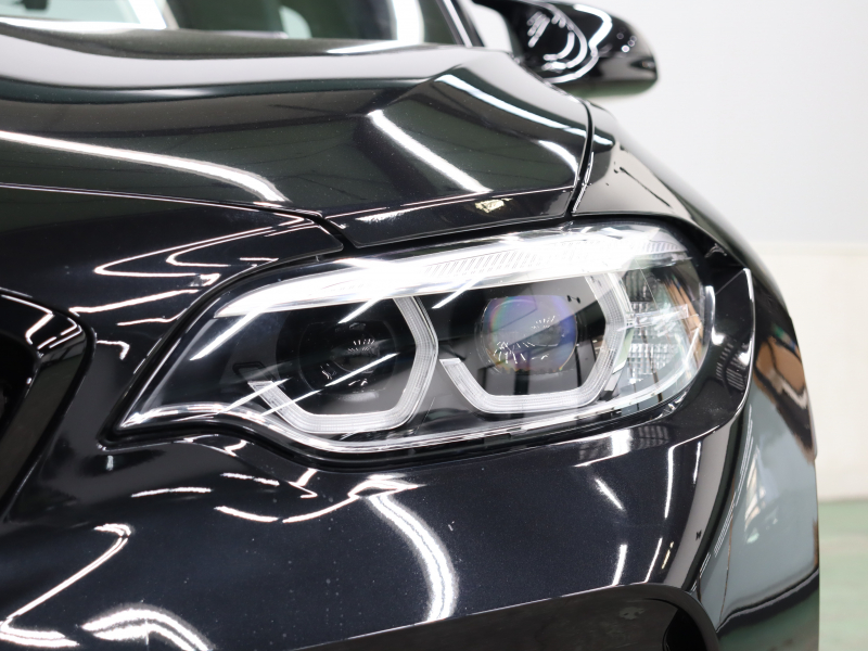 BMW Mシリーズ M2 ｺﾝﾍﾟﾃｨｼｮﾝ　後期LCI ｺﾝﾌｫｰﾄA ｲﾝﾃﾘｼﾞｪﾝﾄS 黒革 純正Idriveﾅﾋﾞ harman/kardon Bｶﾒﾗ ｸﾙｺﾝ LEDﾍｯﾄﾞﾗｲﾄ ｶｰﾎﾞﾝｲﾝﾃﾘｱ Mﾌﾞﾚｰｷｷｬﾘﾊﾟｰ Mｴｱﾛ&19ｲﾝﾁAW　2年保証付