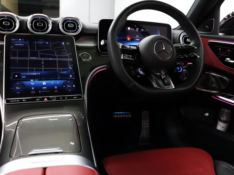 AMG Cクラス C43 4MATIC ﾚｰﾀﾞｰSP　BSG搭載 現行 赤/黒革 ﾊﾟﾉﾗﾏSR ﾅﾋﾞTV ﾌﾞﾙﾒｽﾀｰS 360ｶﾒﾗ Carplay AndroidAuto LEDﾊｲﾊﾟﾌｫｰﾏﾝｽﾗｲﾄ AMGｻｽﾍﾟﾝｼｮﾝ AMG強化ﾌﾞﾚｰｷ AMGﾘｱﾙﾊﾟﾌｫｰﾏﾝｽｻｳﾝﾄﾞ AMGｴｱﾛ&19AW　2年保証