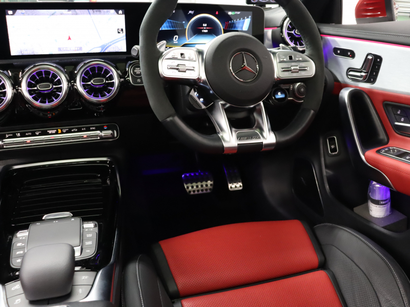 AMG CLAクラス CLA45S 4MATIC+ ｼｭｰﾃｨﾝｸﾞﾌﾞﾚｰｸ AMGｱﾄﾞﾊﾞﾝｽﾄﾞ&ﾊﾟﾌｫｰﾏﾝｽPKG　赤/黒革 ﾍﾞﾝﾁﾚｰﾀｰ ﾊﾟﾉﾗﾏSR 純正ﾅﾋ 360ｶﾒﾗ HUD ﾜｲﾔﾚｽﾁｬｰｼﾞﾝｸﾞ AMGﾊﾟﾌｫｰﾏﾝｽｴｸﾞｿﾞｰｽﾄ AMGﾊﾟﾌｫｰﾏﾝｽｼｰﾄ AMGｻｽﾍﾟﾝｼｮﾝ AMGｴｱﾛ&19ｲﾝﾁAW　2年保証
