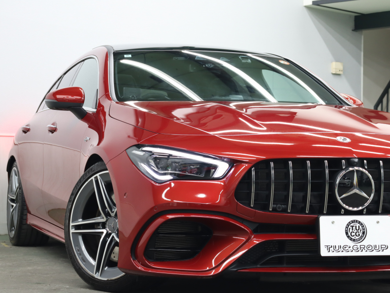 AMG CLAクラス CLA45S 4MATIC+ ｼｭｰﾃｨﾝｸﾞﾌﾞﾚｰｸ AMGｱﾄﾞﾊﾞﾝｽﾄﾞ&ﾊﾟﾌｫｰﾏﾝｽPKG　赤/黒革 ﾍﾞﾝﾁﾚｰﾀｰ ﾊﾟﾉﾗﾏSR 純正ﾅﾋ 360ｶﾒﾗ HUD ﾜｲﾔﾚｽﾁｬｰｼﾞﾝｸﾞ AMGﾊﾟﾌｫｰﾏﾝｽｴｸﾞｿﾞｰｽﾄ AMGﾊﾟﾌｫｰﾏﾝｽｼｰﾄ AMGｻｽﾍﾟﾝｼｮﾝ AMGｴｱﾛ&19ｲﾝﾁAW　2年保証