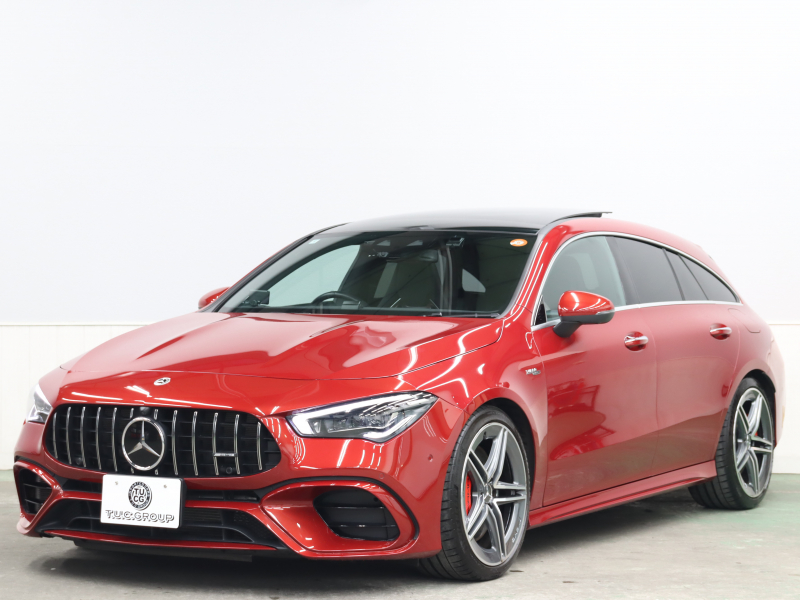 AMG CLAクラス CLA45S 4MATIC+ ｼｭｰﾃｨﾝｸﾞﾌﾞﾚｰｸ AMGｱﾄﾞﾊﾞﾝｽﾄﾞ&ﾊﾟﾌｫｰﾏﾝｽPKG　赤/黒革 ﾍﾞﾝﾁﾚｰﾀｰ ﾊﾟﾉﾗﾏSR 純正ﾅﾋ 360ｶﾒﾗ HUD ﾜｲﾔﾚｽﾁｬｰｼﾞﾝｸﾞ AMGﾊﾟﾌｫｰﾏﾝｽｴｸﾞｿﾞｰｽﾄ AMGﾊﾟﾌｫｰﾏﾝｽｼｰﾄ AMGｻｽﾍﾟﾝｼｮﾝ AMGｴｱﾛ&19ｲﾝﾁAW　2年保証