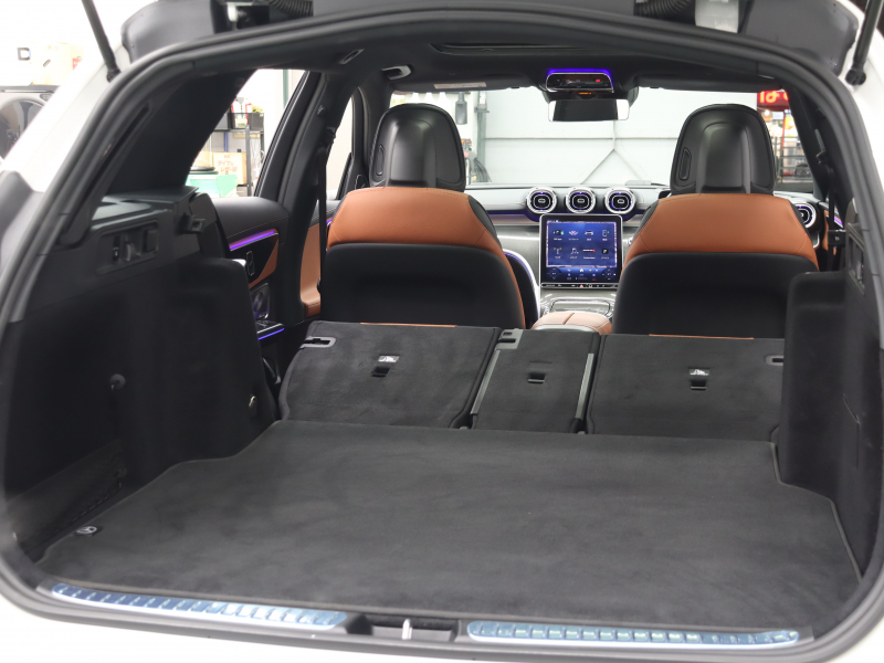 AMG Cクラス C43 4MATIC ｽﾃｰｼｮﾝﾜｺﾞﾝ ﾚｰﾀﾞｰ&ﾅｲﾄPKG　 BSG搭載 現行ﾓﾃﾞﾙ 1ｵｰﾅｰ 茶/黒革 ﾍﾞﾝﾁﾚｰﾀｰ ﾊﾟﾉﾗﾏSR 純正ﾅﾋﾞ ﾌﾞﾙﾒｽﾀｰS HUD Carplay 360ｶﾒﾗ AMGｻｽﾍﾟﾝｼｮﾝ AMGﾘｱﾙﾊﾟﾌｫｰﾏﾝｽｻｳﾝﾄﾞ AMGｴｱﾛ&19ｲﾝﾁAW　2年保証付