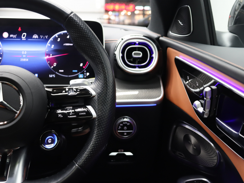 AMG Cクラス C43 4MATIC ｽﾃｰｼｮﾝﾜｺﾞﾝ ﾚｰﾀﾞｰ&ﾅｲﾄPKG　 BSG搭載 現行ﾓﾃﾞﾙ 1ｵｰﾅｰ 茶/黒革 ﾍﾞﾝﾁﾚｰﾀｰ ﾊﾟﾉﾗﾏSR 純正ﾅﾋﾞ ﾌﾞﾙﾒｽﾀｰS HUD Carplay 360ｶﾒﾗ AMGｻｽﾍﾟﾝｼｮﾝ AMGﾘｱﾙﾊﾟﾌｫｰﾏﾝｽｻｳﾝﾄﾞ AMGｴｱﾛ&19ｲﾝﾁAW　2年保証付