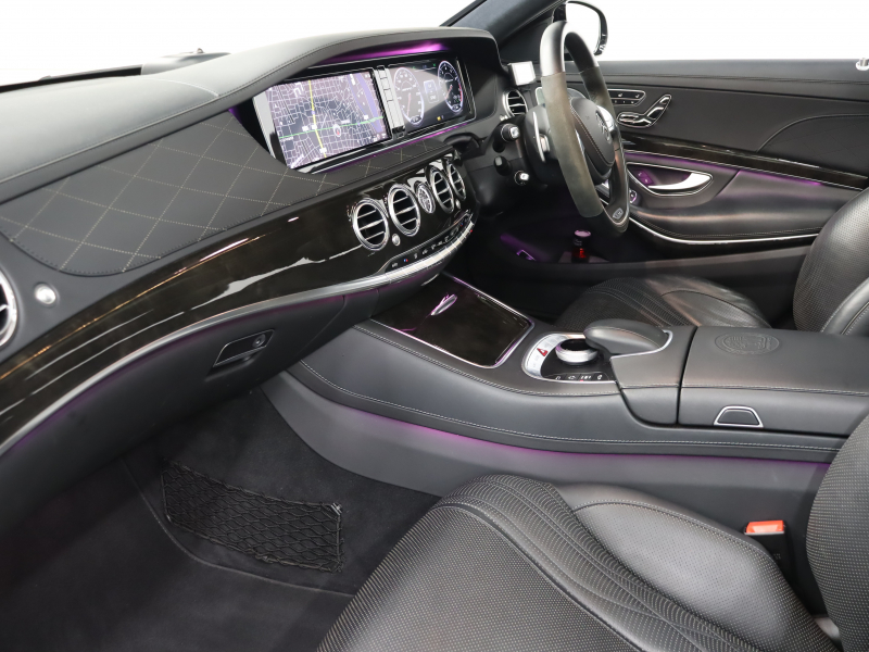 AMG Sクラス S63 ﾛﾝｸﾞ AMGﾀﾞｲﾅﾐｯｸPKG　 黒革 ﾊﾟﾉﾗﾏSR ﾍﾞﾝﾁﾚｰﾀｰ ｼｰﾄﾋｰﾀｰ ﾀﾞｲﾅﾐｯｸｼｰﾄ ﾏｯｻｰｼﾞ ﾅﾋﾞTV ﾌﾞﾙﾒｽﾀｰS  360ｶﾒﾗ ｲｰｼﾞｰｸﾛｰｼﾞｬｰ LEDﾍｯﾄﾞﾗｲﾄ ﾏｼﾞｯｸﾎﾞﾃﾞｨｺﾝﾄﾛｰﾙ  AMGｴｱﾛ&20AW　2年保証