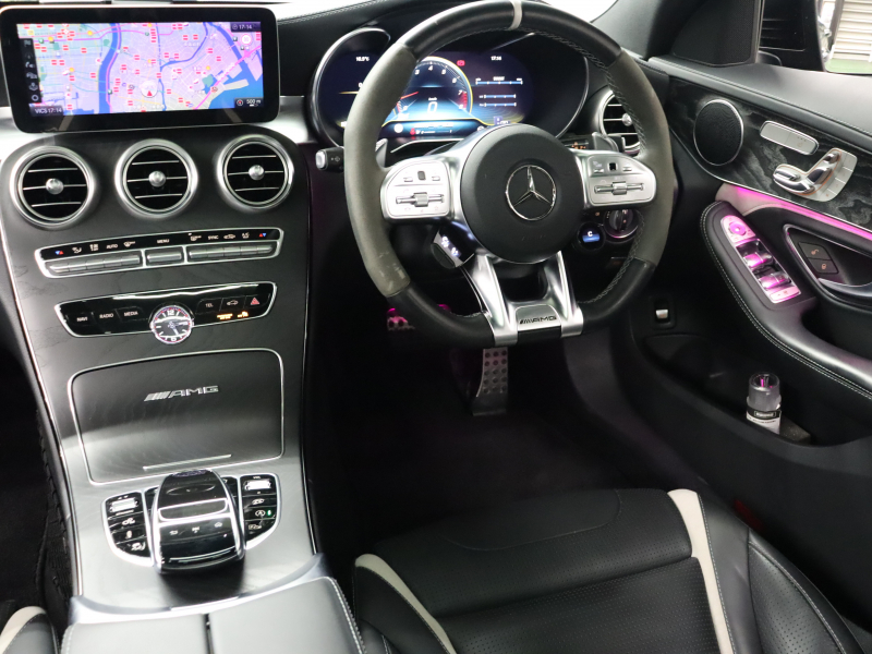 AMG Cクラス C63s ﾚｰﾀﾞｰSP　後期 黒革 ｼｰﾄﾋｰﾀｰ ﾅﾋﾞTV Carplay Bｶﾒﾗ LEDﾍｯﾄﾞﾗｲﾄ 自動Rｹﾞｰﾄ AMGｽﾀｲﾘﾝｸﾞPKG AMGﾄﾞﾗｲﾊﾞｰｽPKG AMGﾊﾟﾌｫｰﾏﾝｽｴｸﾞｿﾞｰｽﾄ AMG強化ﾌﾞﾚｰｷ AMG19ｲﾝﾁAW(ﾏｯﾄﾌﾞﾗｯｸ)　2年保証