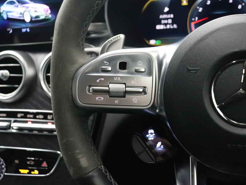 AMG Cクラス C63s ﾚｰﾀﾞｰSP　後期 黒革 ｼｰﾄﾋｰﾀｰ ﾅﾋﾞTV Carplay Bｶﾒﾗ LEDﾍｯﾄﾞﾗｲﾄ 自動Rｹﾞｰﾄ AMGｽﾀｲﾘﾝｸﾞPKG AMGﾄﾞﾗｲﾊﾞｰｽPKG AMGﾊﾟﾌｫｰﾏﾝｽｴｸﾞｿﾞｰｽﾄ AMG強化ﾌﾞﾚｰｷ AMG19ｲﾝﾁAW(ﾏｯﾄﾌﾞﾗｯｸ)　2年保証