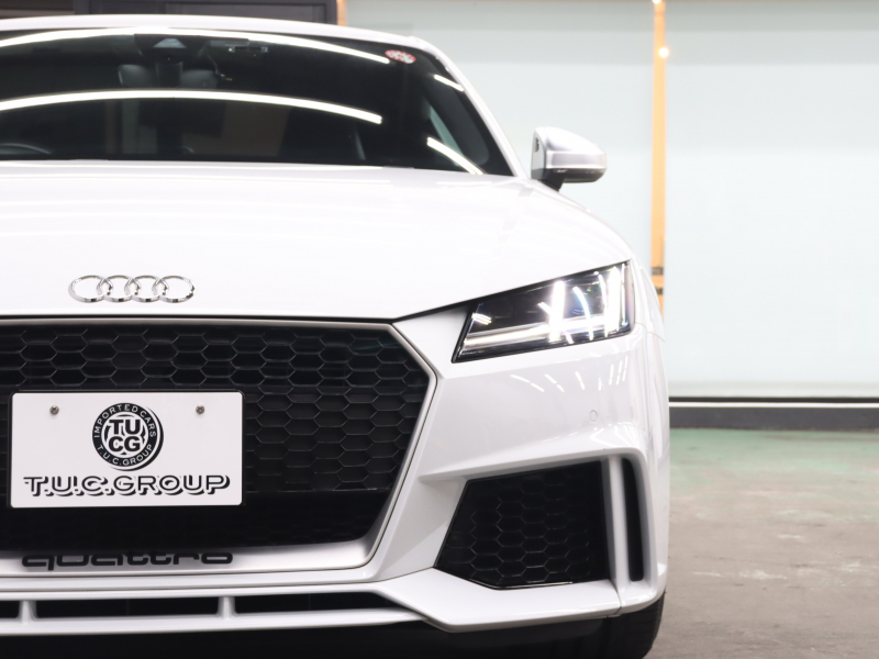 アウディ TT RS クーペ ｱｼｽﾀﾝｽPKGｱﾄﾞﾊﾞﾝｽﾄﾞ　ADVｷｰ ﾌﾞﾗｯｸﾚｻﾞｰ/ｱﾙｶﾝﾀﾗｼｰﾄ MMIﾅﾋﾞTV ﾊﾞｰﾁｬﾙC Bｶﾒﾗ ﾏﾄﾘｸｽLED ﾏｸﾞﾈﾃｨｯｸﾗｲﾄﾞ RSｽﾎﾟｰﾂEX 20ｲﾝﾁAW ﾚｯﾄﾞｷｬﾘﾊﾟｰ　2年保証