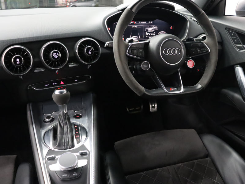 アウディ TT RS クーペ ｱｼｽﾀﾝｽPKGｱﾄﾞﾊﾞﾝｽﾄﾞ　ADVｷｰ ﾌﾞﾗｯｸﾚｻﾞｰ/ｱﾙｶﾝﾀﾗｼｰﾄ MMIﾅﾋﾞTV ﾊﾞｰﾁｬﾙC Bｶﾒﾗ ﾏﾄﾘｸｽLED ﾏｸﾞﾈﾃｨｯｸﾗｲﾄﾞ RSｽﾎﾟｰﾂEX 20ｲﾝﾁAW ﾚｯﾄﾞｷｬﾘﾊﾟｰ　2年保証