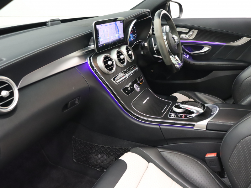 AMG Cクラス C63s ﾚｰﾀﾞｰ&ｺﾝﾌｫP　後期 黒革 ｼｰﾄﾋｰﾀｰ 純正ﾅﾋﾞTV Carplay Bｶﾒﾗ Brumester LED 自動Rｹﾞｰﾄ AMGｽﾀｲﾘﾝｸﾞPKG AMGﾄﾞﾗｲﾊﾞｰｽPKG AMGﾊﾟﾌｫｰﾏﾝｽｴｸﾞｿﾞｰｽﾄ AMG強化ﾌﾞﾚｰｷ AMG19ｲﾝﾁAW(ﾏｯﾄﾌﾞﾗｯｸ)　2年保証