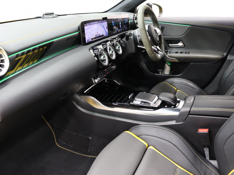 AMG Aクラス A45S 4MATIC+ Edition1 AMGｱﾄﾞﾊﾞﾝｽﾄﾞ&ﾊﾟﾌｫｰﾏﾝｽPKG　200台限定車 黒/灰革 ﾍﾞﾝﾁﾚｰﾀｰ 純正ﾅﾋﾞTV HUD 360ｶﾒﾗ ｱﾄﾞﾊﾞﾝｽﾄﾞｻｳﾝﾄﾞ LEDﾍｯﾄﾞﾗｲﾄ AMGﾊﾟﾌｫｰﾏﾝｽEX AMGﾊﾟﾌｫｰﾏﾝｽｼｰﾄ 専用ｲﾝﾃﾘｱﾄﾘﾑ 専用ｴｱﾛ＆19AW　2年保証