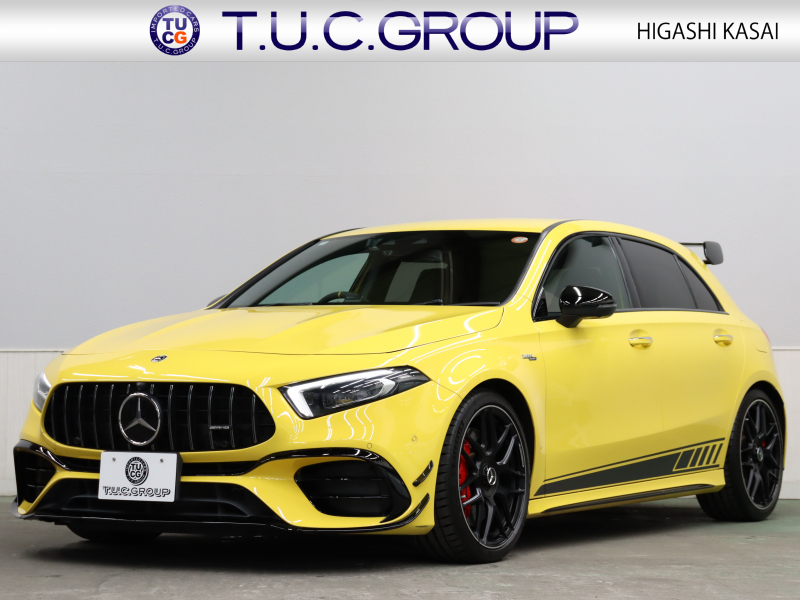 AMG Aクラス A45S 4MATIC+ Edition1 AMGｱﾄﾞﾊﾞﾝｽﾄﾞ&ﾊﾟﾌｫｰﾏﾝｽPKG　200台限定車 黒/灰革 ﾍﾞﾝﾁﾚｰﾀｰ 純正ﾅﾋﾞTV HUD 360ｶﾒﾗ ｱﾄﾞﾊﾞﾝｽﾄﾞｻｳﾝﾄﾞ LEDﾍｯﾄﾞﾗｲﾄ AMGﾊﾟﾌｫｰﾏﾝｽEX AMGﾊﾟﾌｫｰﾏﾝｽｼｰﾄ 専用ｲﾝﾃﾘｱﾄﾘﾑ 専用ｴｱﾛ＆19AW　2年保証