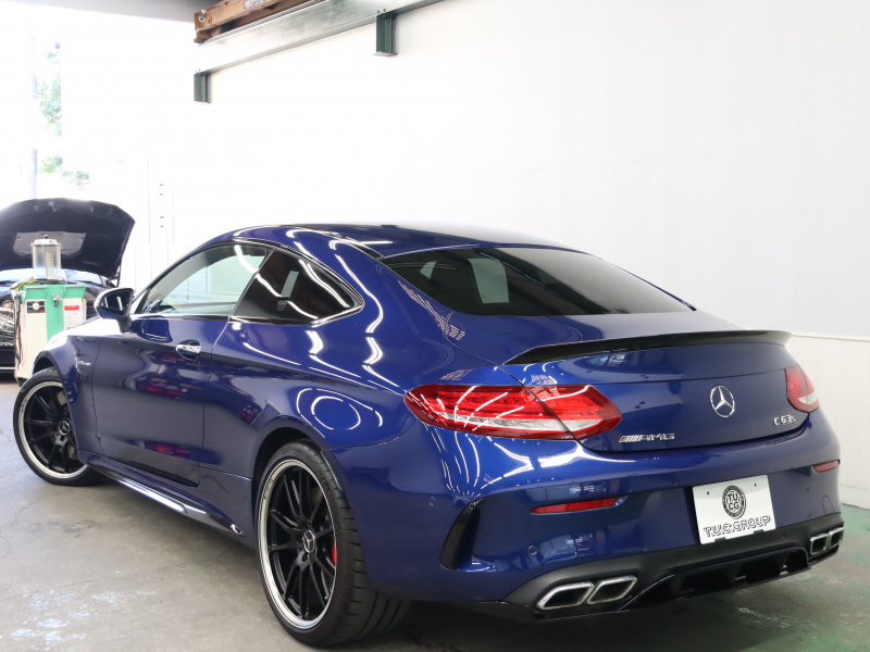 AMG Cクラス C63sｸｰﾍﾟ Edition1 ﾚｰﾀﾞｰSP　特別仕様車 ED1専用ﾊﾟﾌｫｰﾏﾝｽｼｰﾄ(ﾌﾞﾗｯｸ/ｲｴﾛｰｽﾃｯﾁ) 純正ﾅﾋﾞTV ﾌﾞﾙﾒｽﾀｰS Bｶﾒﾗ 自動Rｹﾞｰﾄ&ﾊﾝｽﾞﾌﾘｰA ED1専用ｴｸｽﾃﾘｱ AMGﾊﾟﾌｫｰﾏﾝｽEX AMG専用ｴｱﾛ&19/20AW(ﾏｯﾄﾌﾞﾗｯｸ)　2年保証