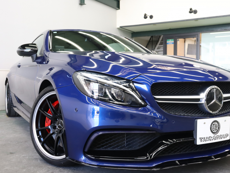 AMG Cクラス C63sｸｰﾍﾟ Edition1 ﾚｰﾀﾞｰSP　特別仕様車 ED1専用ﾊﾟﾌｫｰﾏﾝｽｼｰﾄ(ﾌﾞﾗｯｸ/ｲｴﾛｰｽﾃｯﾁ) 純正ﾅﾋﾞTV ﾌﾞﾙﾒｽﾀｰS Bｶﾒﾗ 自動Rｹﾞｰﾄ&ﾊﾝｽﾞﾌﾘｰA ED1専用ｴｸｽﾃﾘｱ AMGﾊﾟﾌｫｰﾏﾝｽEX AMG専用ｴｱﾛ&19/20AW(ﾏｯﾄﾌﾞﾗｯｸ)　2年保証