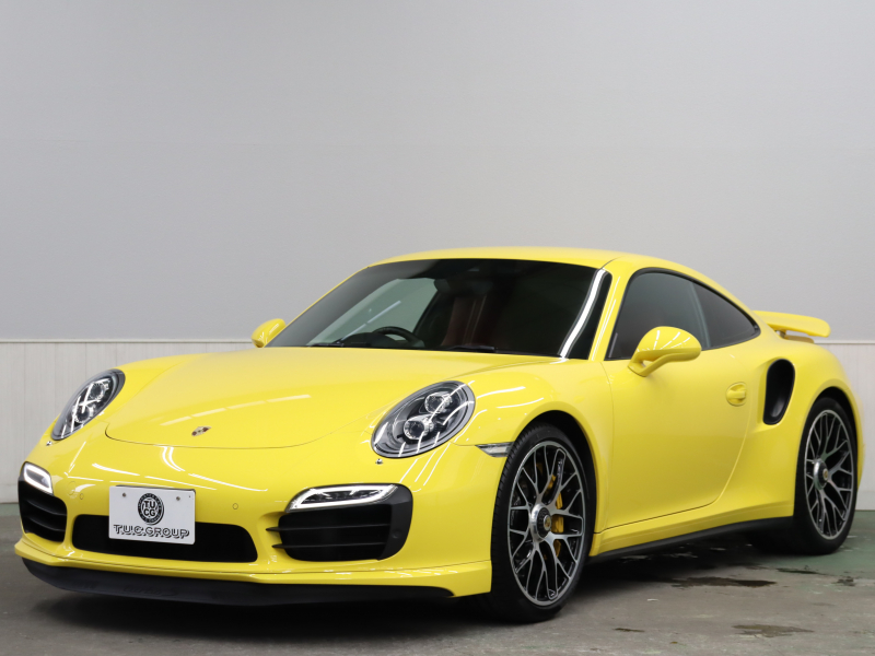 ポルシェ 911(Type991.1) ﾀｰﾎﾞS ｽﾎﾟｰﾂｸﾛﾉ&ｶｰﾎﾞﾝｲﾝﾃﾘｱPKG　正規D車 ﾂｰﾄｰﾝﾚｻﾞｰｲﾝﾃﾘｱ PCCB 赤革 18wayｱﾀﾞﾌﾟﾃｨﾌﾞｽﾎﾟｰﾂｼｰﾄ ﾅﾋﾞTV BOSEｻｳﾝﾄﾞ Bｶﾒﾗ PDLS付LEDﾗｲﾄ 20AW