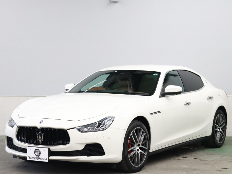 マセラティ ギブリ 3.0 ｱｼｽﾀﾝｽP　中期ﾓﾃﾞﾙ ACC BSM ｱｸﾃｨﾌﾞﾌﾞﾚｰｷ 茶革 8.4ｲﾝﾁMTC+ ﾅﾋﾞ ﾌﾙｾｸﾞ Carplay 360ｶﾒﾗ 19ｲﾝﾁﾌﾟﾛﾃｵAW ﾗﾃﾞｨｶｳｯﾄﾞｲﾝﾃﾘｱ HID　2年保証付