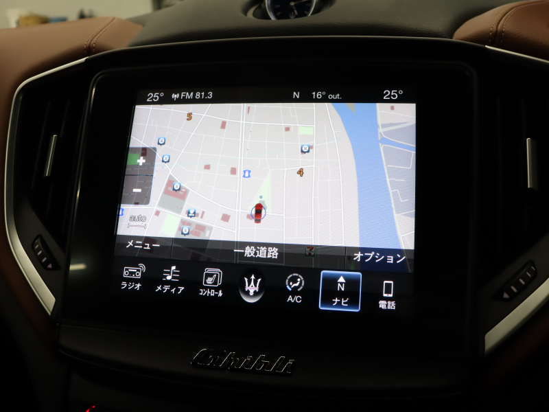 マセラティ ギブリ 3.0 ｱｼｽﾀﾝｽP　中期ﾓﾃﾞﾙ ACC BSM ｱｸﾃｨﾌﾞﾌﾞﾚｰｷ 茶革 8.4ｲﾝﾁMTC+ ﾅﾋﾞ ﾌﾙｾｸﾞ Carplay 360ｶﾒﾗ 19ｲﾝﾁﾌﾟﾛﾃｵAW ﾗﾃﾞｨｶｳｯﾄﾞｲﾝﾃﾘｱ HID　2年保証付