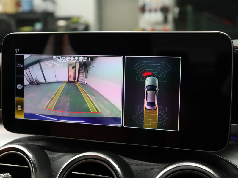 AMG Cクラス C63 ｴｸｽｸﾙｰｼﾌﾞ& ﾚｰﾀﾞｰSP　後期 赤革 ﾊﾟﾉﾗﾏSR ｼｰﾄﾋｰﾀｰ HDDﾅﾋﾞTV Carplay Bｶﾒﾗ Brumesterｻｳﾝﾄﾞ LEDﾗｲﾄ 自動Rｹﾞｰﾄ AMGｽﾀｲﾘﾝｸﾞPKG AMG強化ﾌﾞﾚｰｷ AMG19ｲﾝﾁAW　2年保証付