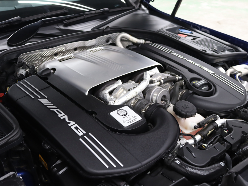 AMG Cクラス C63 ｴｸｽｸﾙｰｼﾌﾞ& ﾚｰﾀﾞｰSP　後期 赤革 ﾊﾟﾉﾗﾏSR ｼｰﾄﾋｰﾀｰ HDDﾅﾋﾞTV Carplay Bｶﾒﾗ Brumesterｻｳﾝﾄﾞ LEDﾗｲﾄ 自動Rｹﾞｰﾄ AMGｽﾀｲﾘﾝｸﾞPKG AMG強化ﾌﾞﾚｰｷ AMG19ｲﾝﾁAW　2年保証付