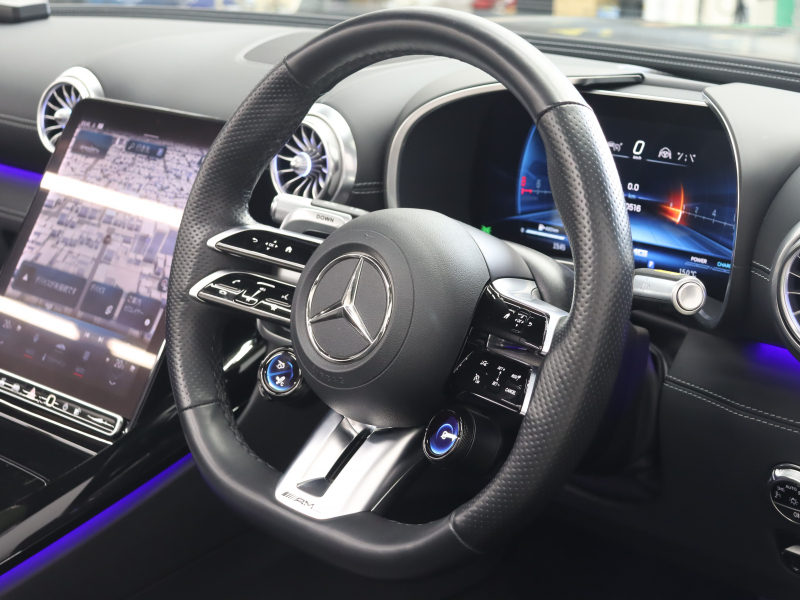 AMG SLクラス SL43 AMGﾀﾞｲﾅﾐｯｸﾌﾟﾗｽPKG　現行ﾓﾃﾞﾙ  ﾅｯﾊﾟ革 純正HDDﾅﾋﾞ ﾌﾙｾｸﾞ 360ｶﾒﾗ Carplay Bｶﾒﾗ 可変ｽﾎﾟｲﾗ- ﾍｯﾄﾞｱｯﾌﾟD AMG20ｲﾝﾁ5ﾂｲﾝｽﾎﾟｰｸAW LED　2年保証付