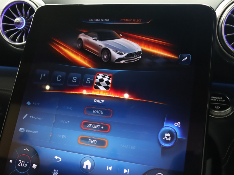 AMG SLクラス SL43 AMGﾀﾞｲﾅﾐｯｸﾌﾟﾗｽPKG　現行ﾓﾃﾞﾙ  ﾅｯﾊﾟ革 純正HDDﾅﾋﾞ ﾌﾙｾｸﾞ 360ｶﾒﾗ Carplay Bｶﾒﾗ 可変ｽﾎﾟｲﾗ- ﾍｯﾄﾞｱｯﾌﾟD AMG20ｲﾝﾁ5ﾂｲﾝｽﾎﾟｰｸAW LED　2年保証付