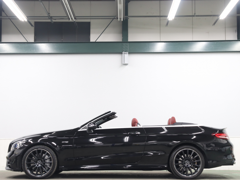 AMG Cクラス C43 4MATIC ｶﾌﾞﾘｵﾚ ﾚｰﾀﾞｰSP　赤革 ｴｱｽｶｰﾌ 赤幌 純正ﾅﾋﾞTV ﾌﾞﾙﾒｽﾀｰS Bｶﾒﾗ LEDﾍｯﾄﾞﾗｲﾄ AMGｻｽﾍﾟﾝｼｮﾝ AMGｴｸﾞｿﾞｰｽﾄ AMGｽﾎﾟｰﾂｽﾃｱﾘﾝｸﾞ AMG強化ﾌﾞﾚｰｷ AMGｽﾀｲﾘﾝｸﾞﾊﾟｯｹｰｼﾞ AMG19ｲﾝﾁAW(ﾌﾞﾗｯｸ)　2年保証付