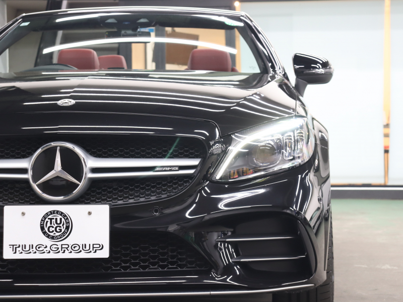 AMG Cクラス C43 4MATIC ｶﾌﾞﾘｵﾚ ﾚｰﾀﾞｰSP　赤革 ｴｱｽｶｰﾌ 赤幌 純正ﾅﾋﾞTV ﾌﾞﾙﾒｽﾀｰS Bｶﾒﾗ LEDﾍｯﾄﾞﾗｲﾄ AMGｻｽﾍﾟﾝｼｮﾝ AMGｴｸﾞｿﾞｰｽﾄ AMGｽﾎﾟｰﾂｽﾃｱﾘﾝｸﾞ AMG強化ﾌﾞﾚｰｷ AMGｽﾀｲﾘﾝｸﾞﾊﾟｯｹｰｼﾞ AMG19ｲﾝﾁAW(ﾌﾞﾗｯｸ)　2年保証付