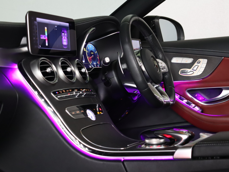 AMG Cクラス C43 4MATIC ｶﾌﾞﾘｵﾚ ﾚｰﾀﾞｰSP　赤革 ｴｱｽｶｰﾌ 赤幌 純正ﾅﾋﾞTV ﾌﾞﾙﾒｽﾀｰS Bｶﾒﾗ LEDﾍｯﾄﾞﾗｲﾄ AMGｻｽﾍﾟﾝｼｮﾝ AMGｴｸﾞｿﾞｰｽﾄ AMGｽﾎﾟｰﾂｽﾃｱﾘﾝｸﾞ AMG強化ﾌﾞﾚｰｷ AMGｽﾀｲﾘﾝｸﾞﾊﾟｯｹｰｼﾞ AMG19ｲﾝﾁAW(ﾌﾞﾗｯｸ)　2年保証付