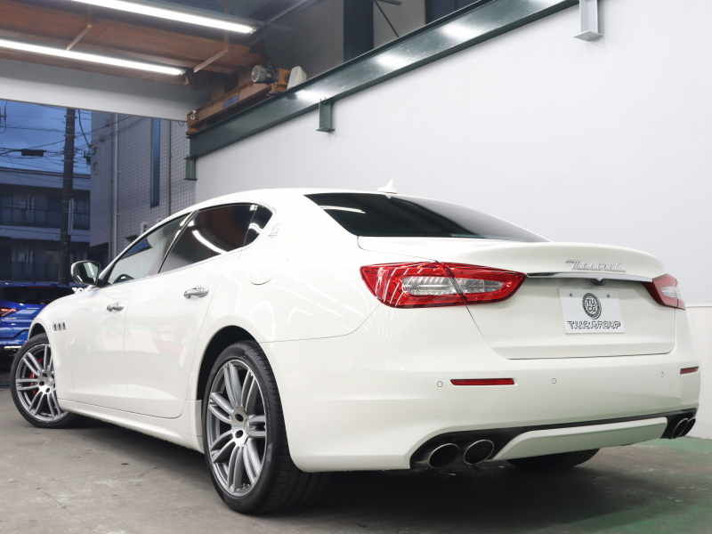 マセラティ クアトロポルテ ﾍﾞｰｽｸﾞﾚｰﾄﾞ ﾄﾞﾗｲﾊﾞｰｽﾞｱｼｽﾀﾝｽPKG　中期 黒革ｽﾎﾟｰﾂｼｰﾄ ﾍﾞﾝﾁﾚｰﾀｰ ﾋｰﾀｰ ｻﾝﾙｰﾌ ﾅﾋﾞTV 360ｶﾒﾗ harman/kardon ACC ﾄﾗｲﾃﾞﾝﾄｽﾃｯﾁ 自動Rｹﾞｰﾄ&ﾊﾝｽﾞﾌﾘｰA ｽｶｲﾌｯｸｻｽﾍﾟﾝｼｮﾝ ﾚｯﾄﾞｷｬﾘﾊﾟｰ 純正21ｲﾝﾁAW(ｳﾗｰﾉ) 　2年保証