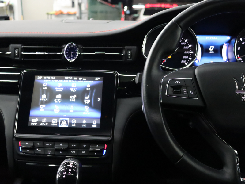 マセラティ クアトロポルテ ﾍﾞｰｽｸﾞﾚｰﾄﾞ ﾄﾞﾗｲﾊﾞｰｽﾞｱｼｽﾀﾝｽPKG　中期 黒革ｽﾎﾟｰﾂｼｰﾄ ﾍﾞﾝﾁﾚｰﾀｰ ﾋｰﾀｰ ｻﾝﾙｰﾌ ﾅﾋﾞTV 360ｶﾒﾗ harman/kardon ACC ﾄﾗｲﾃﾞﾝﾄｽﾃｯﾁ 自動Rｹﾞｰﾄ&ﾊﾝｽﾞﾌﾘｰA ｽｶｲﾌｯｸｻｽﾍﾟﾝｼｮﾝ ﾚｯﾄﾞｷｬﾘﾊﾟｰ 純正21ｲﾝﾁAW(ｳﾗｰﾉ) 　2年保証