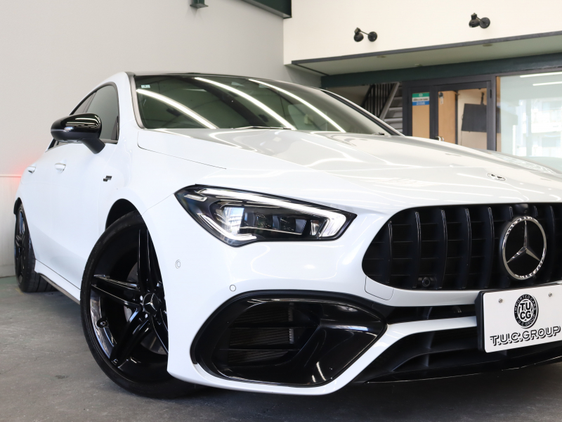 AMG CLAクラス CLA45S 4MATIC+ AMGｱﾄﾞﾊﾞﾝｽﾄﾞ&ﾊﾟﾌｫｰﾏﾝｽPKG　ﾌﾞﾗｯｸ/ｸﾞﾚｰ革 ﾊﾟﾌｫｰﾏﾝｽｼｰﾄ ﾋｰﾀｰ＆ｸｰﾗｰ ﾊﾟﾉﾗﾏSR HDDﾅﾋﾞTV BTｵｰﾃﾞｨｵ 360ｶﾒﾗ HUD 自動Rｹﾞｰﾄ&ﾊﾝｽﾞﾌﾘｰA ｱﾄﾞﾊﾞﾝｽﾄﾞｽﾋﾟｰｶｰ 19AW ﾊﾟﾌｫｰﾏﾝｽEX　2年保証付