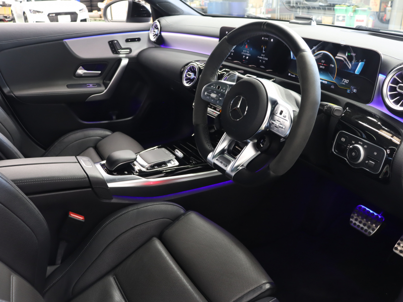 AMG CLAクラス CLA45S 4MATIC+ AMGｱﾄﾞﾊﾞﾝｽﾄﾞ&ﾊﾟﾌｫｰﾏﾝｽPKG　ﾌﾞﾗｯｸ/ｸﾞﾚｰ革 ﾊﾟﾌｫｰﾏﾝｽｼｰﾄ ﾋｰﾀｰ＆ｸｰﾗｰ ﾊﾟﾉﾗﾏSR HDDﾅﾋﾞTV BTｵｰﾃﾞｨｵ 360ｶﾒﾗ HUD 自動Rｹﾞｰﾄ&ﾊﾝｽﾞﾌﾘｰA ｱﾄﾞﾊﾞﾝｽﾄﾞｽﾋﾟｰｶｰ 19AW ﾊﾟﾌｫｰﾏﾝｽEX　2年保証付