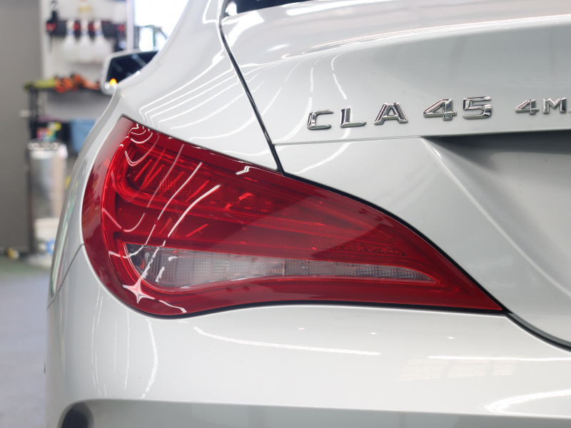 AMG CLAクラス CLA45 4MATIC ﾚｰﾀﾞｰSP　黒革 ｼｰﾄﾋｰﾀｰ 純正HDDﾅﾋﾞTV Bluetooth Carplay Bｶﾒﾗ LEDﾗｲﾄ ﾌﾟｯｼｭｽﾀｰﾄ AMGｻｽﾍﾟﾝｼｮﾝ AMG強化ﾌﾞﾚｰｷ AMGｴｱﾛ&AMG18ｲﾝﾁAW　2年保証付